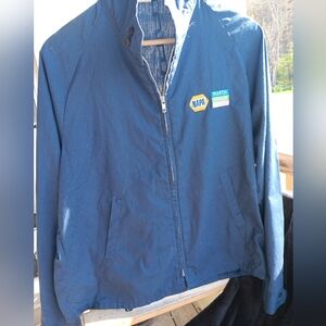 Vintage NAPA Blue Zip-Up Jacket